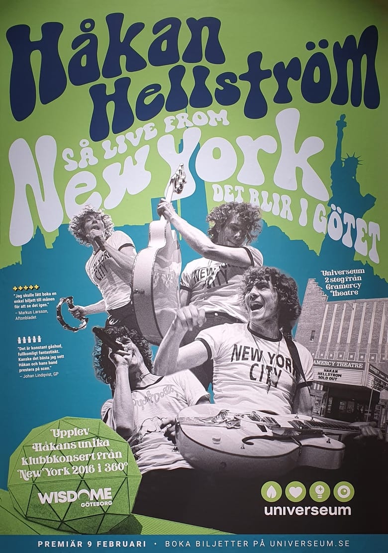 Poster of Håkan Hellström - New York 2016