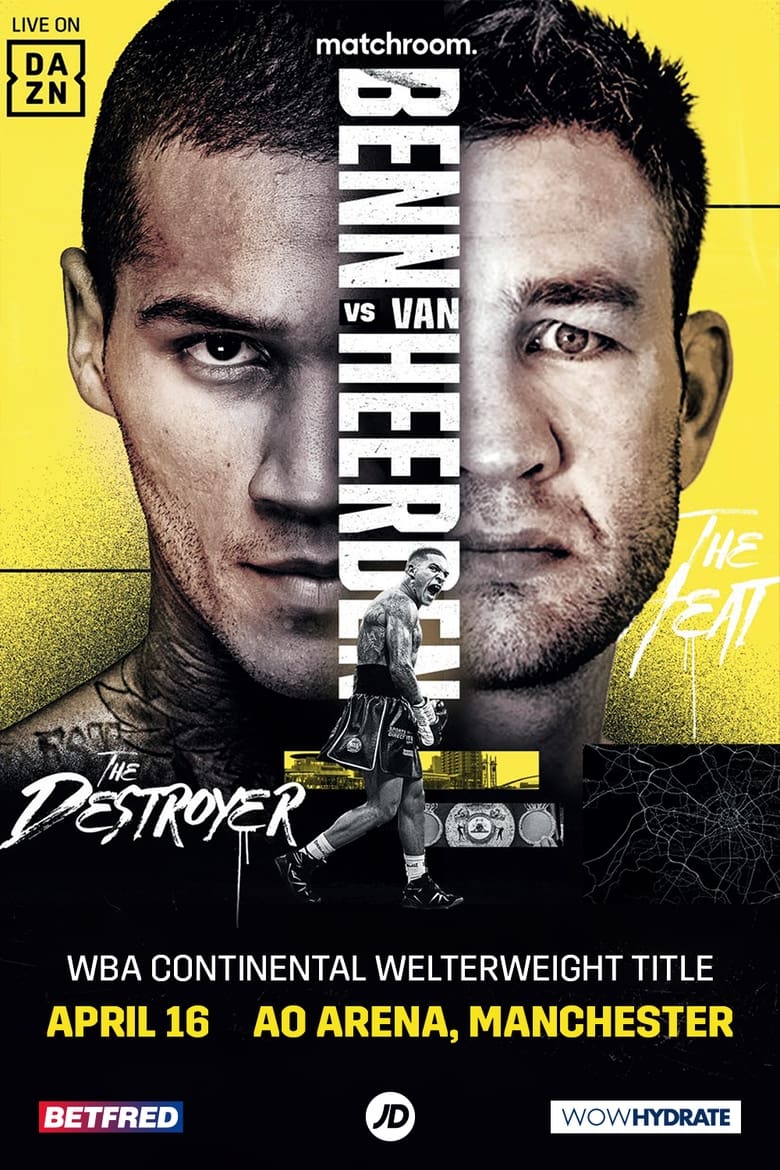 Poster of Conor Benn vs. Chris van Heerden