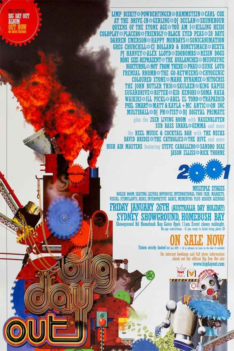 Poster of Rammstein- Live at Big Day Out Festival, Sydney Australia 2001