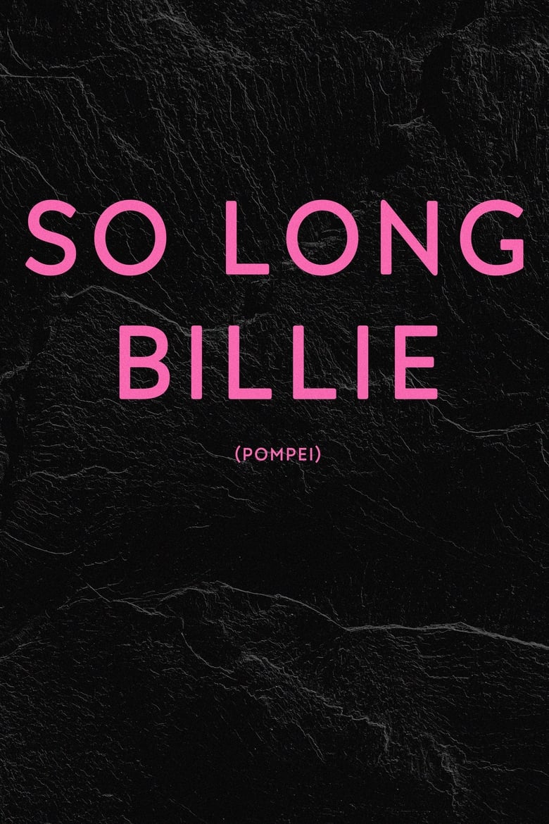 Poster of So Long Billie