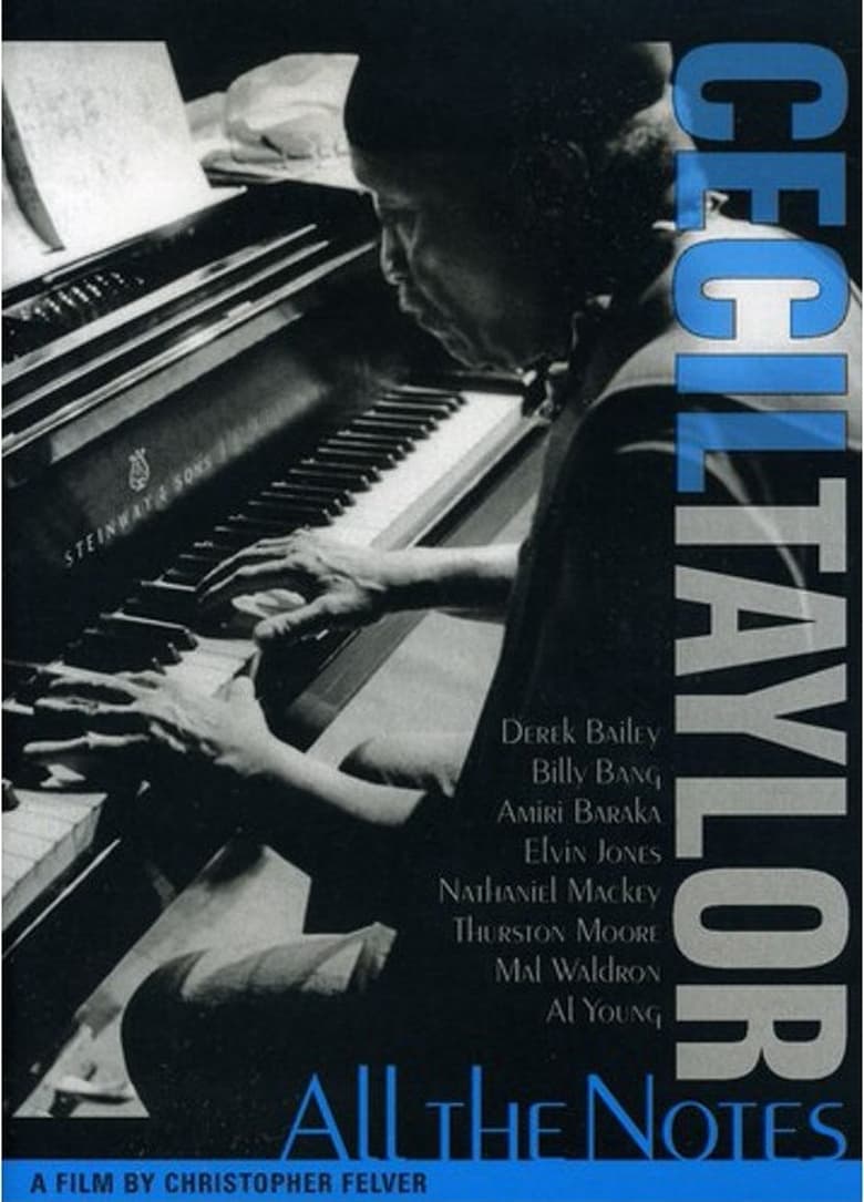 Poster of Cecil Taylor: All The Notes