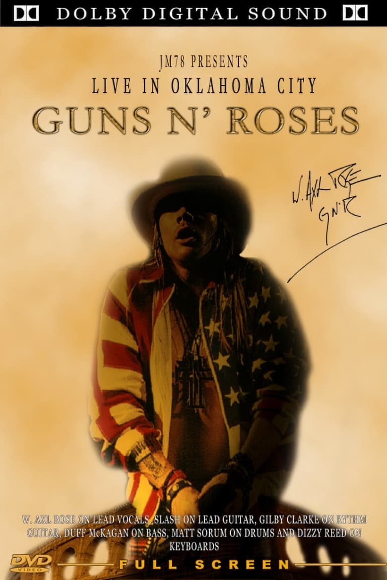 Poster of Guns N' Roses:  Live In Oklahoma City