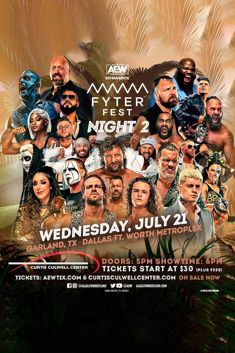 Poster of AEW Fyter Fest