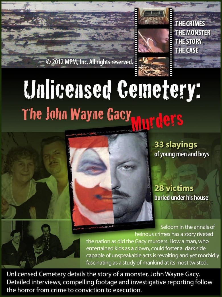 Poster of Unlicensed Cemetery: The John Wayne Gacy Murders