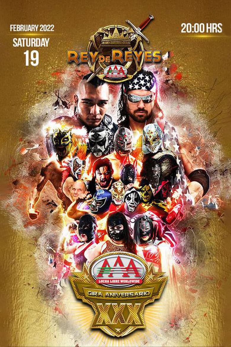 Poster of AAA Rey de Reyes 2022