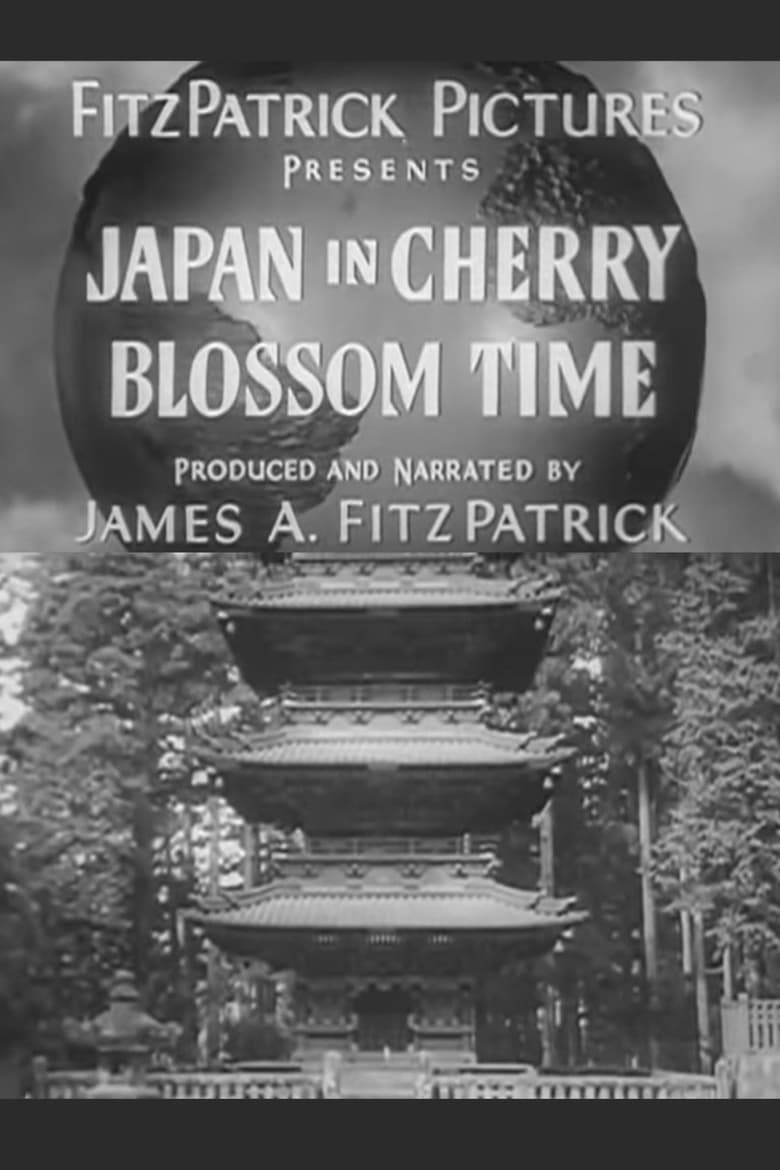 Poster of Japan in Cherry Blossom Time