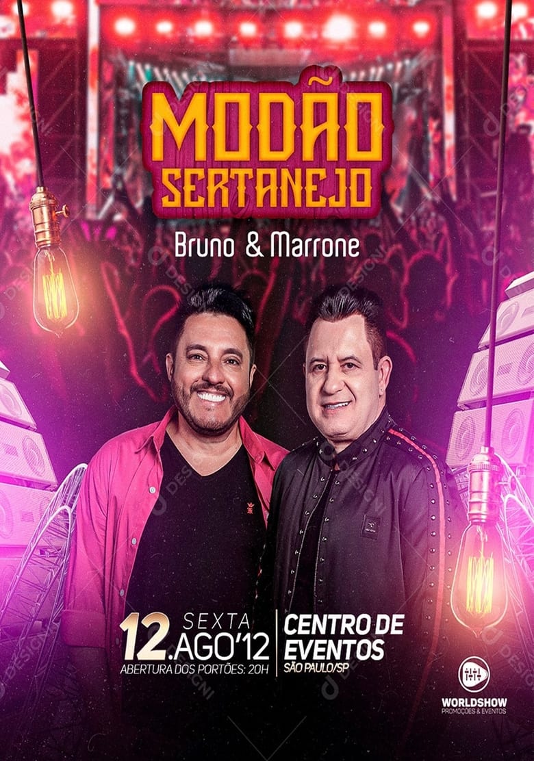 Poster of Bruno e Marrone Churrasco e Modão