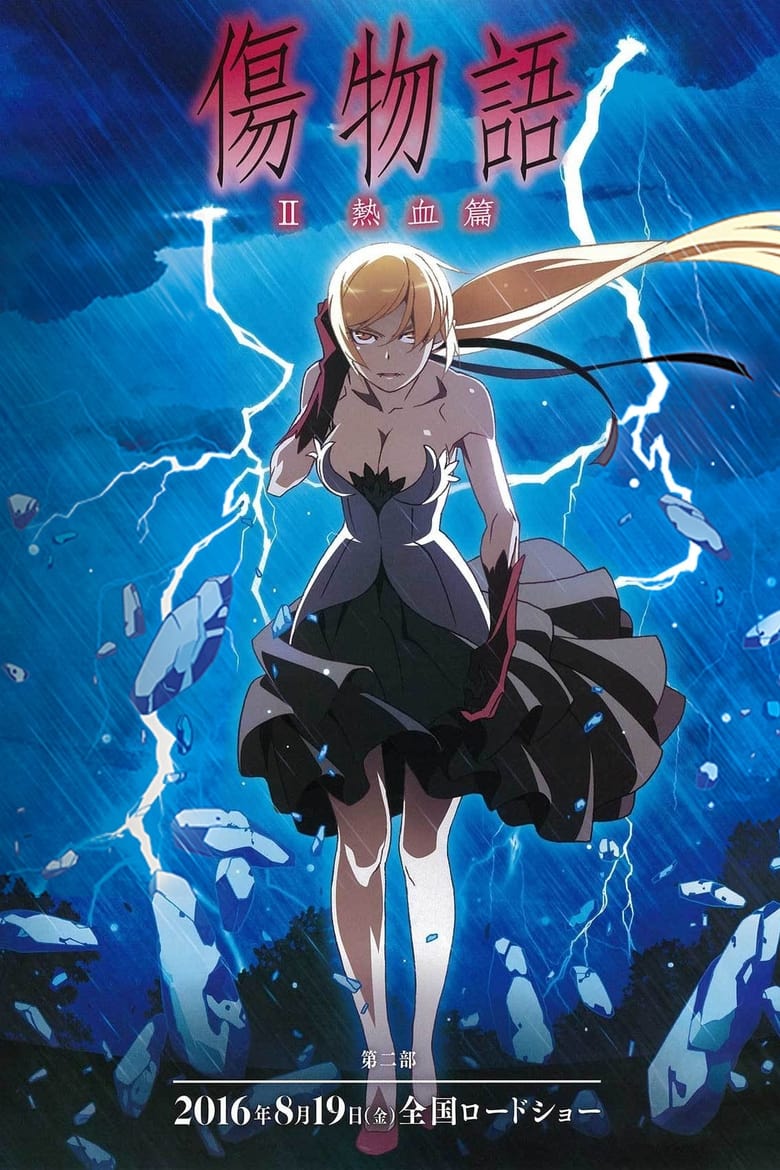 Poster of Kizumonogatari Part 2: Nekketsu