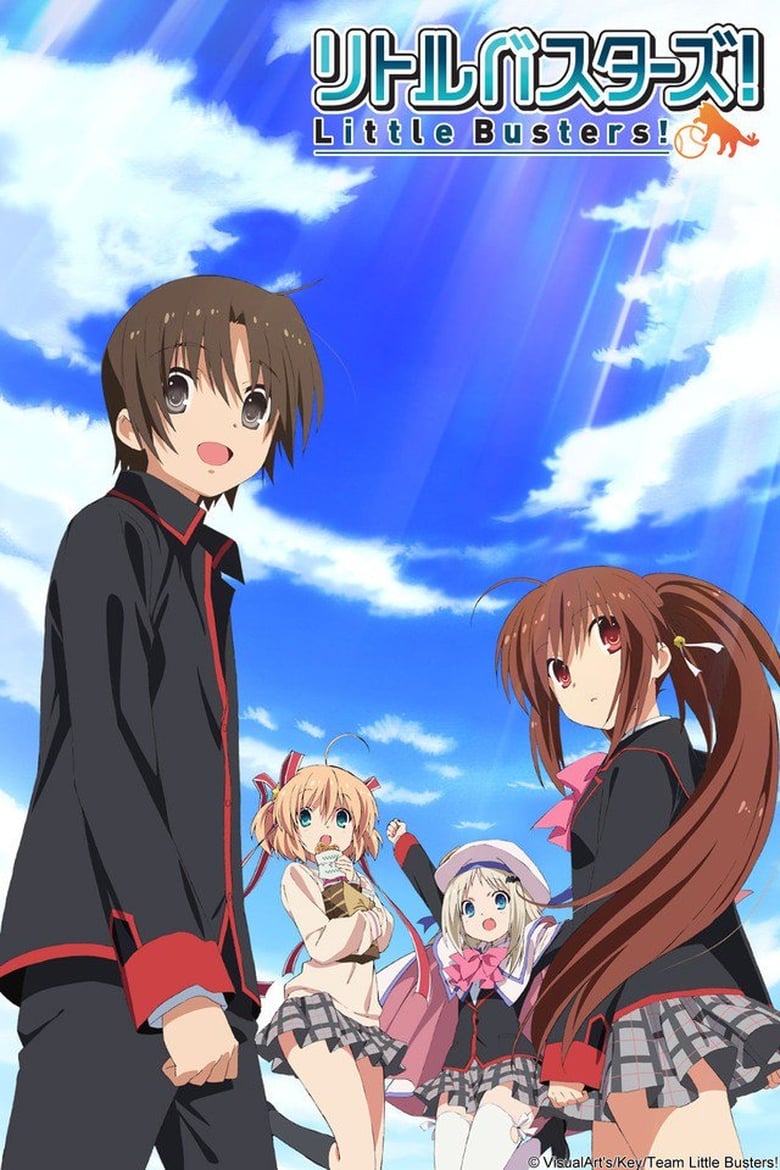 Poster of Cast and Crew in Little Busters! - Season 2 - Episode 3 - I Wanted to Stay Here Forever