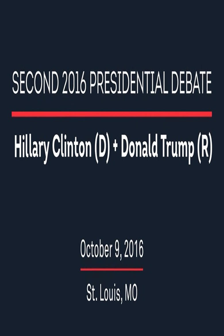 Poster of 2016 Second Presidential Debate