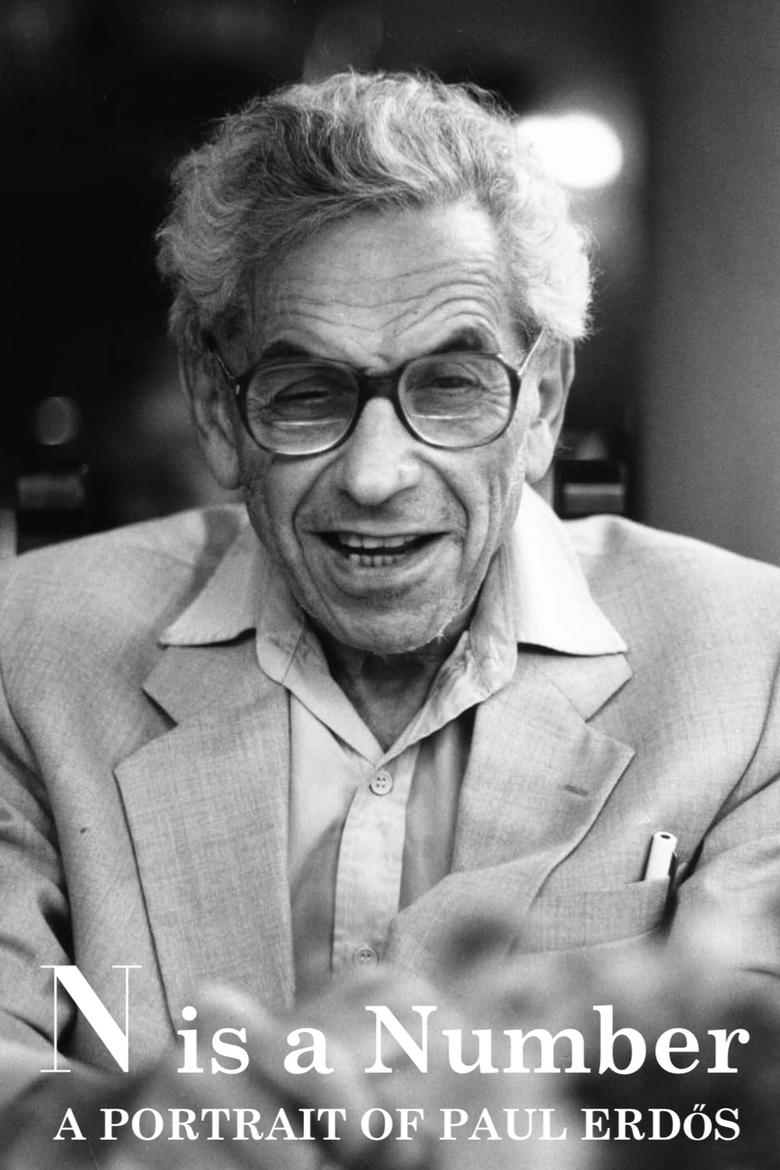 Poster of N is a Number: A Portrait of Paul Erdős