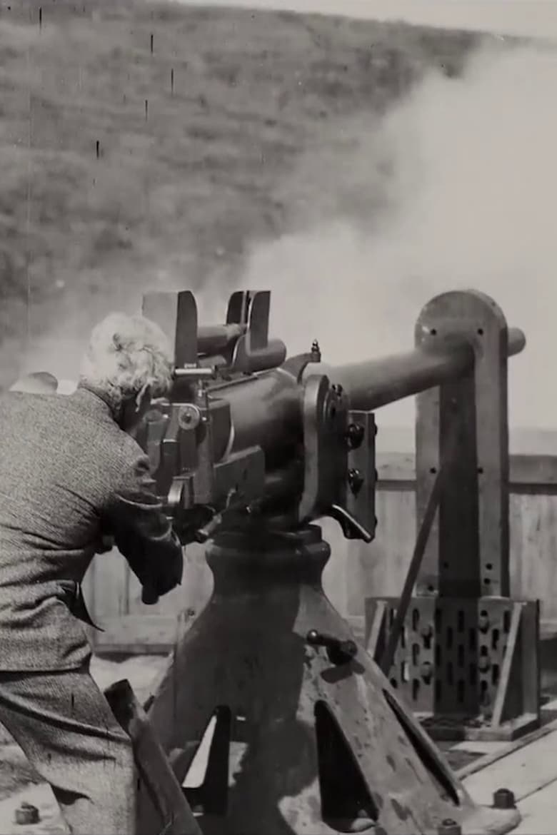 Poster of Firing the Maxim Gun