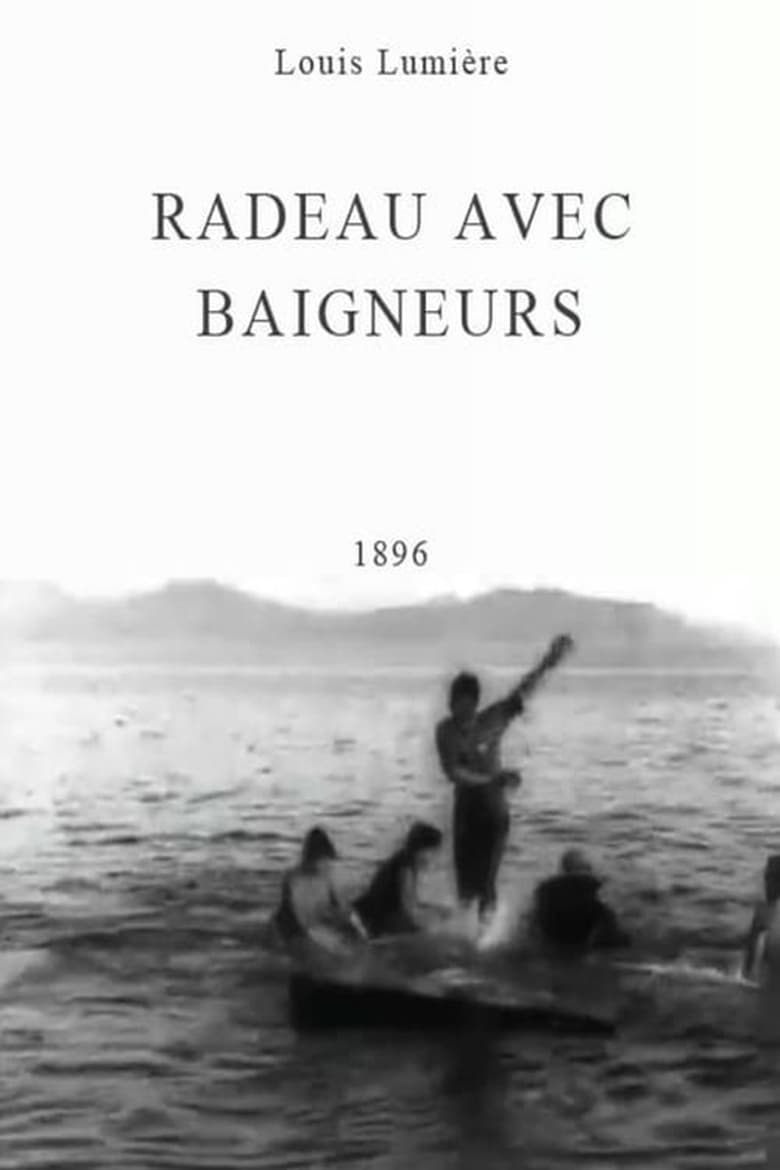 Poster of Radeau avec baigneurs