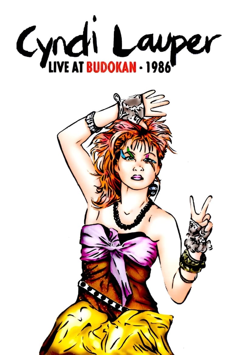 Poster of Cyndi Lauper in Budokan