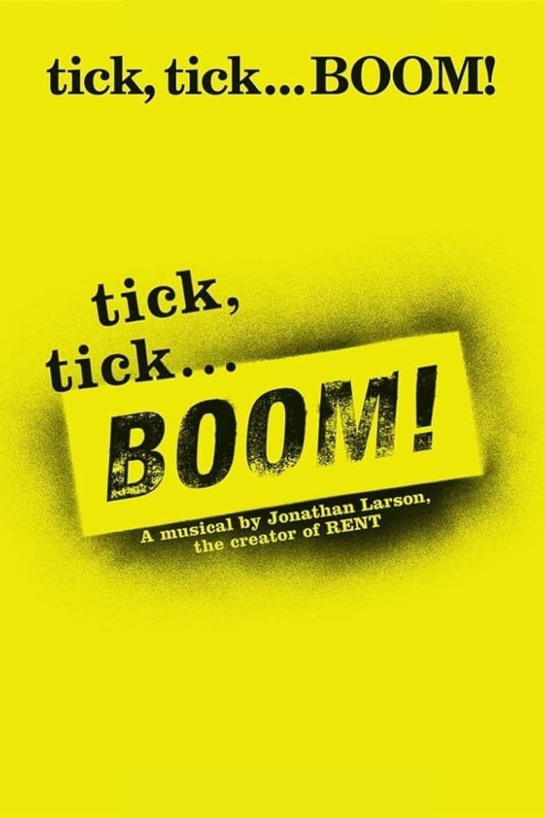 Poster of Tick, Tick... Boom!