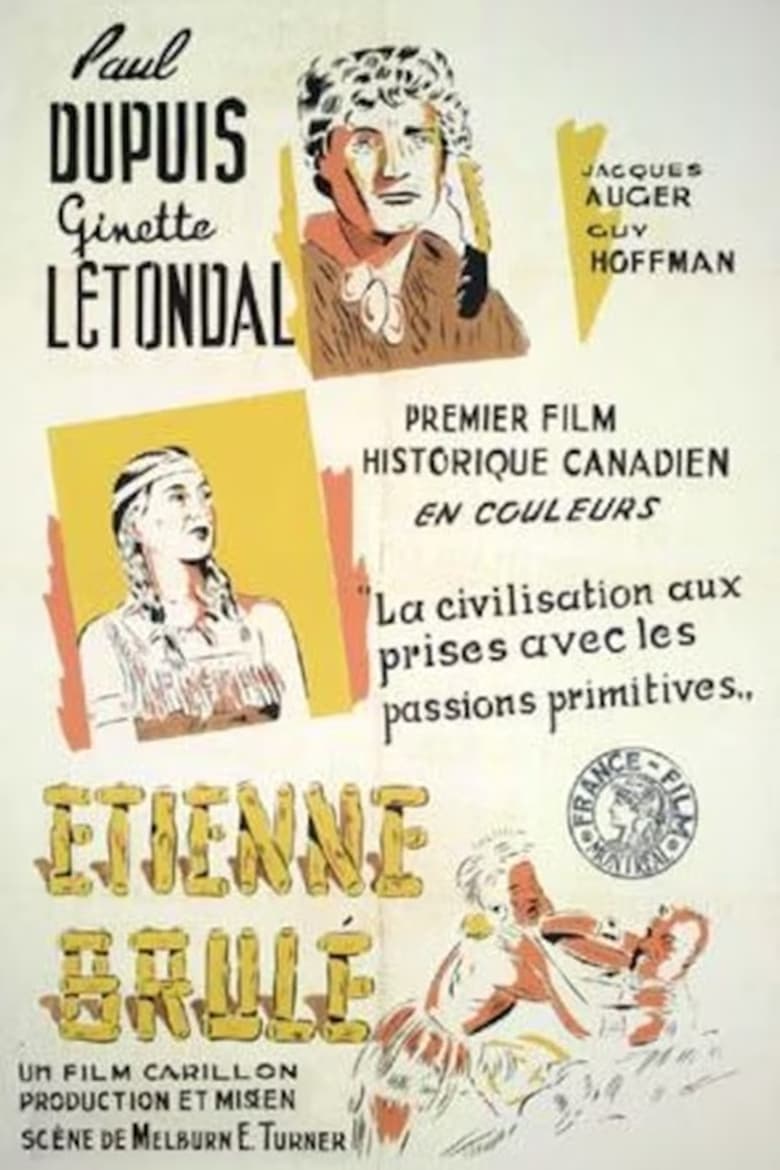 Poster of Étienne Brûlé gibier de potence