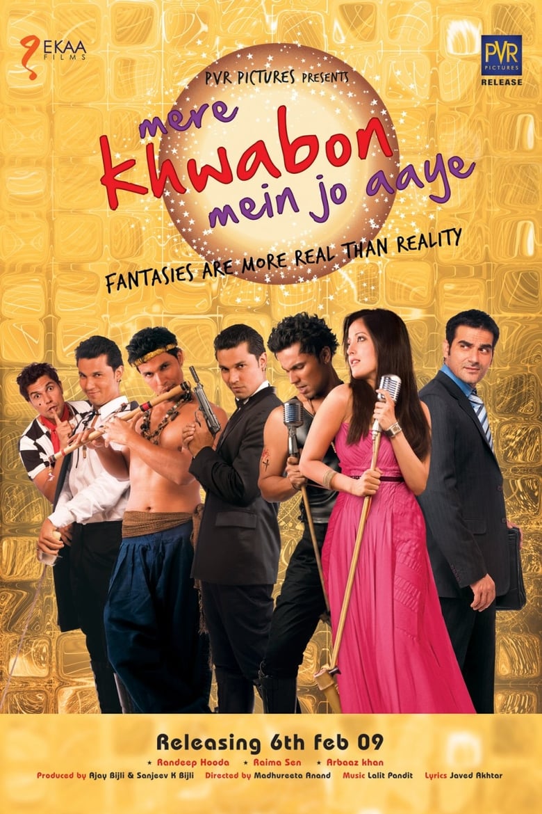 Poster of Mere Khwabon Mein Jo Aaye