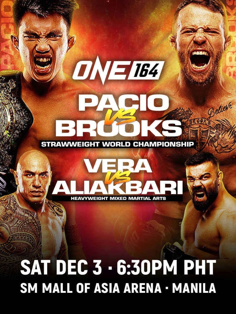 Poster of ONE 164: Pacio vs. Brooks