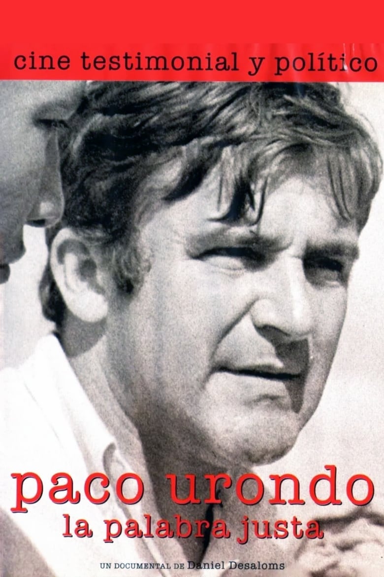 Poster of Paco Urondo, la palabra justa