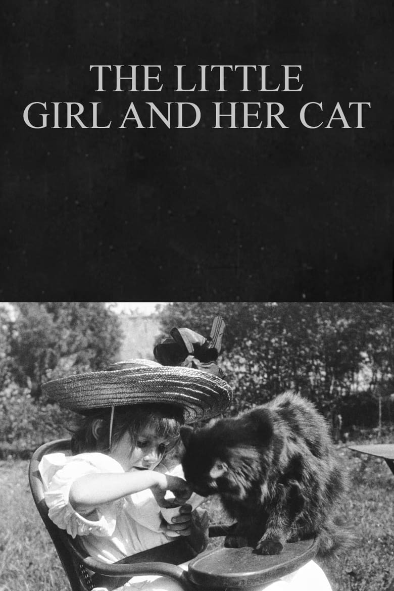 Poster of The Little Girl and Her Cat