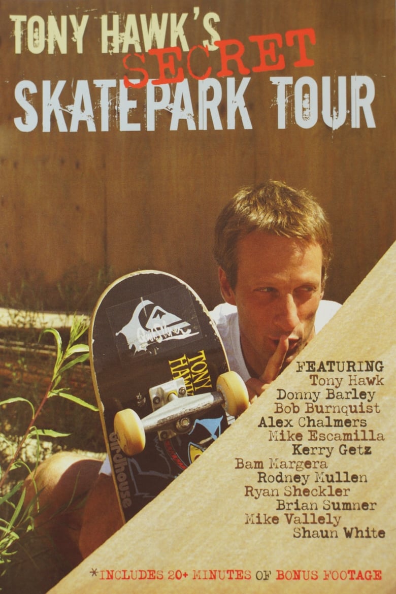 Poster of Tony Hawk's Secret Skatepark Tour