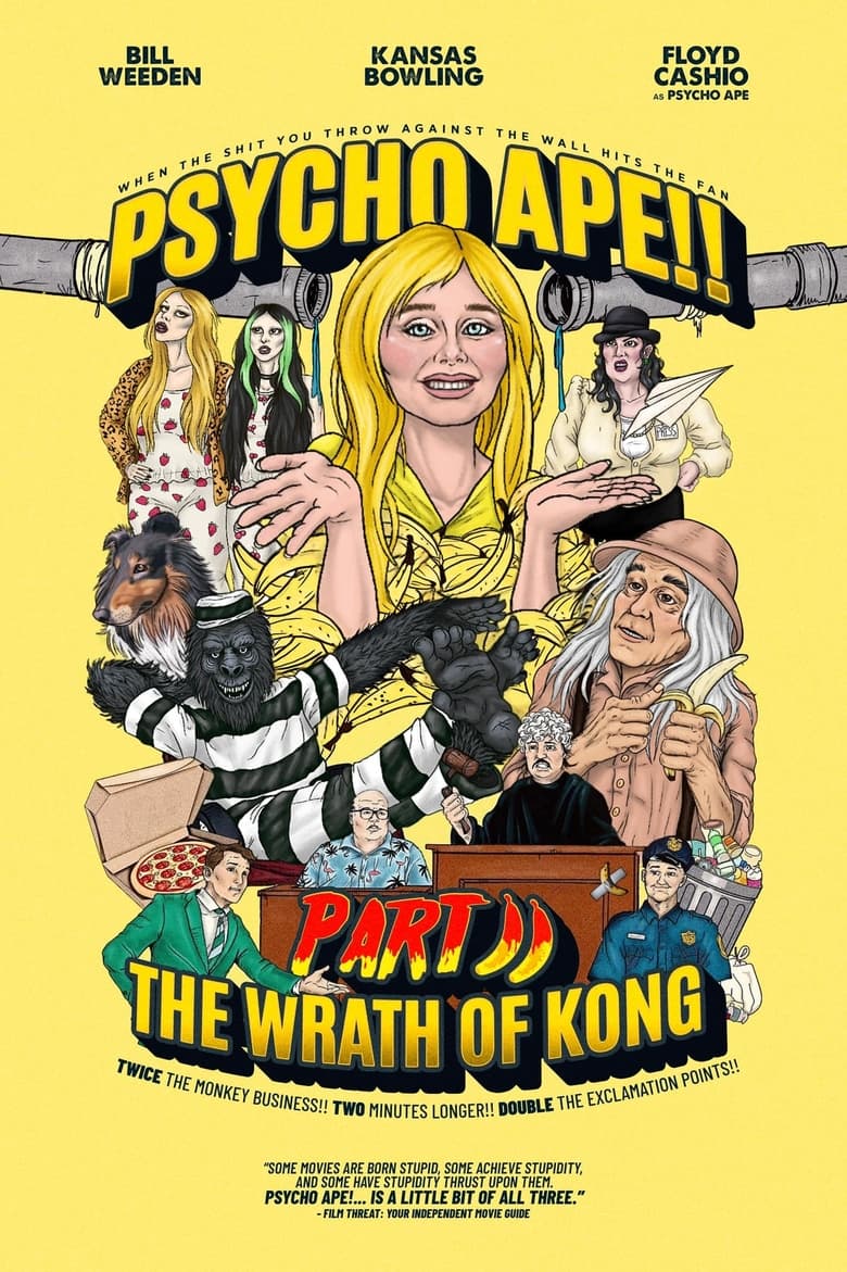 Poster of Psycho Ape!! Part II: The Wrath of Kong