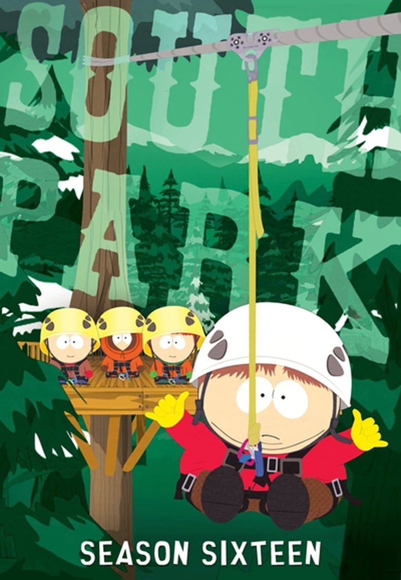 Poster of Cast and Crew in South Park - Season 16 - Episode 8 - Sarcastaball