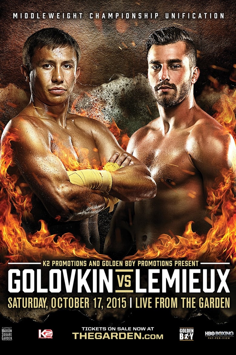 Poster of Gennady Golovkin vs. David Lemieux