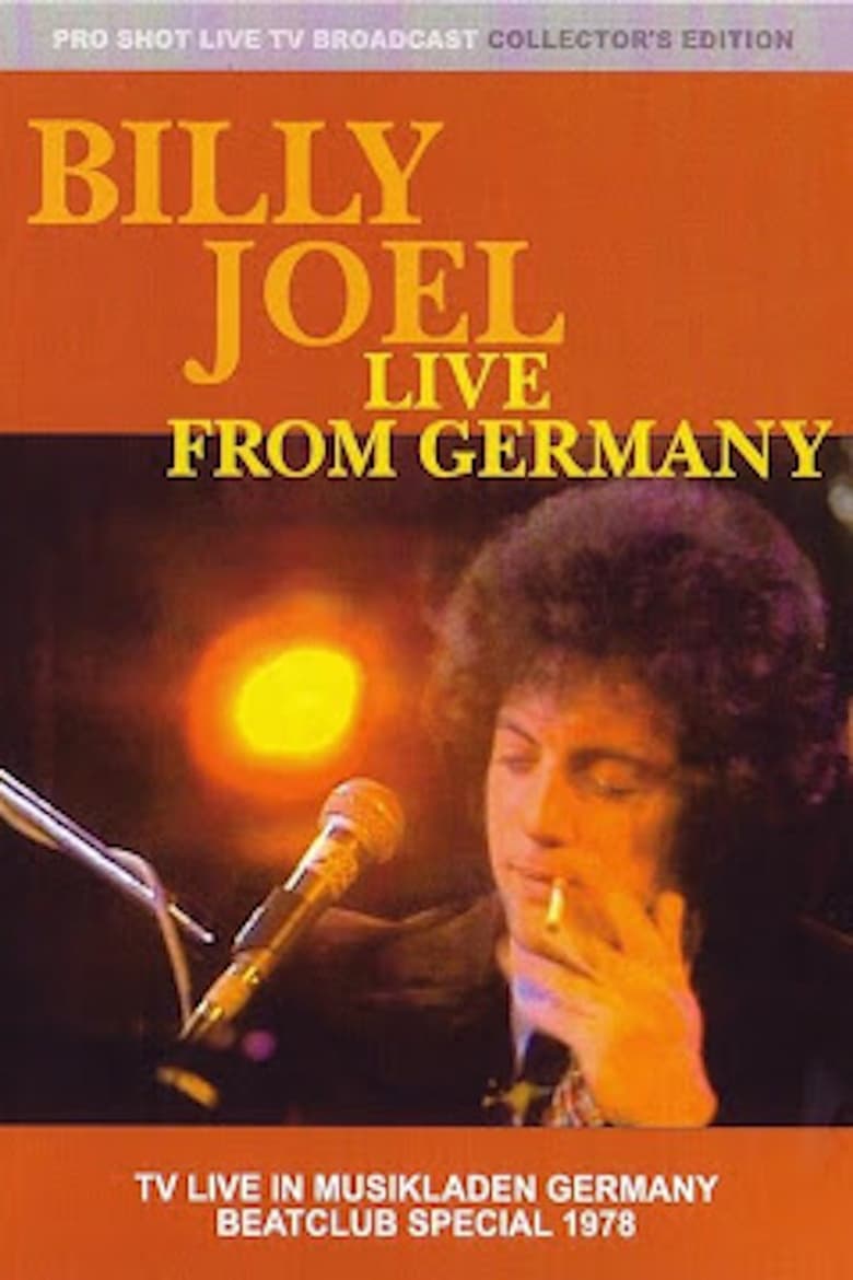 Poster of Billy Joel - Bremen 1978