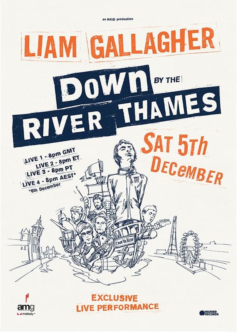 Poster of Liam Gallagher: Down by the River Thames