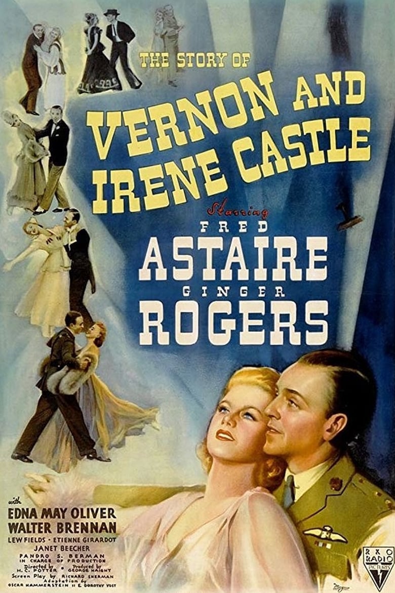 Poster of The Story of Vernon and Irene Castle