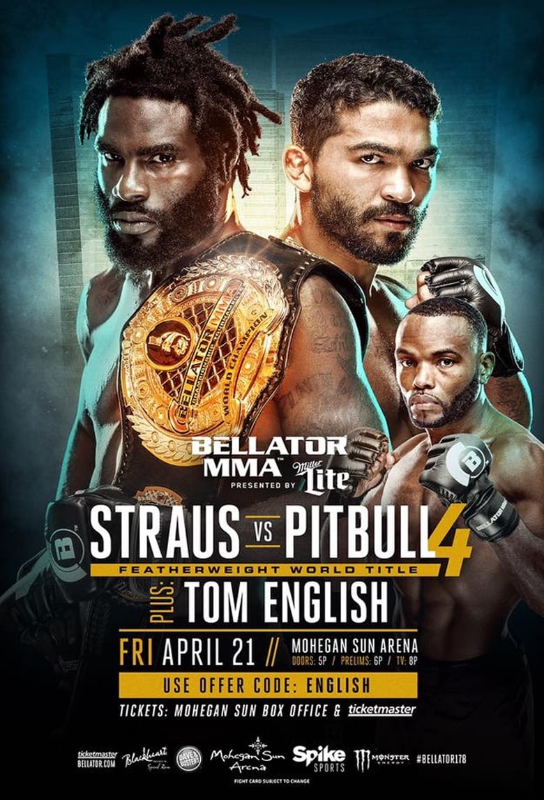 Poster of Bellator 178: Straus vs. Pitbull 4