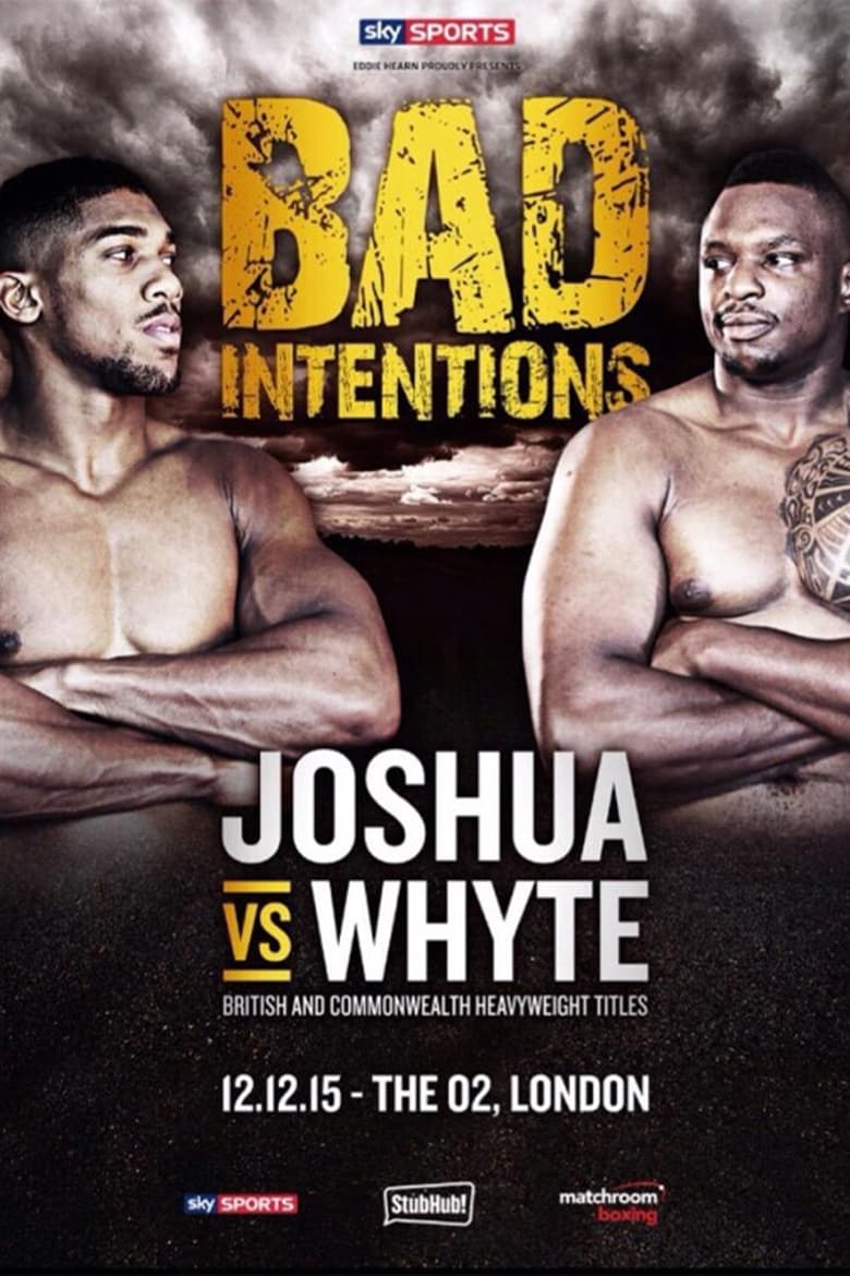 Poster of Anthony Joshua vs. Dillian Whyte