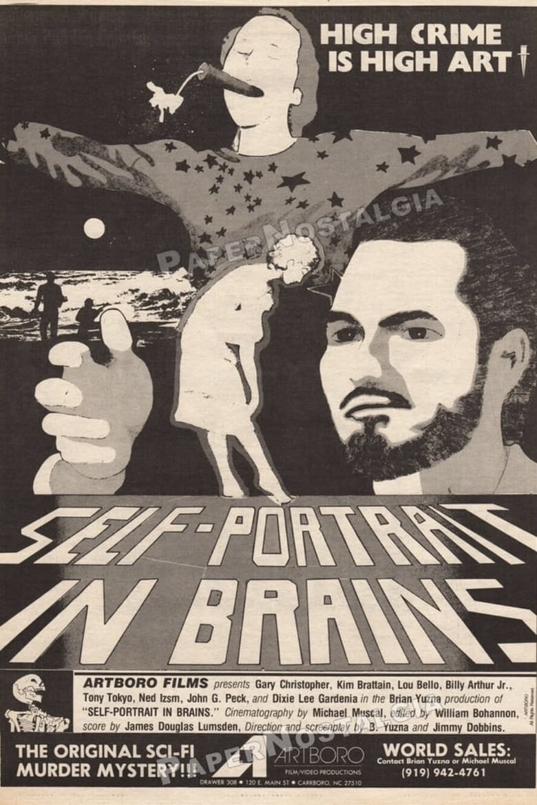 Poster of Self Portrait in Brains