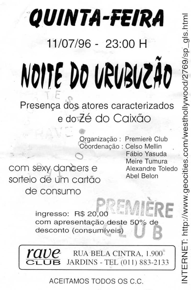 Poster of Noite do Urubuzão Humano