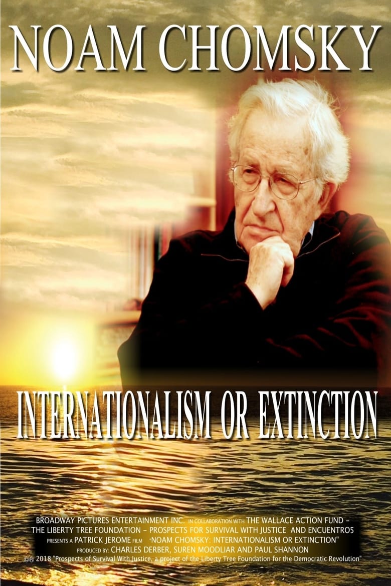 Poster of Noam Chomsky: Internationalism or Extinction