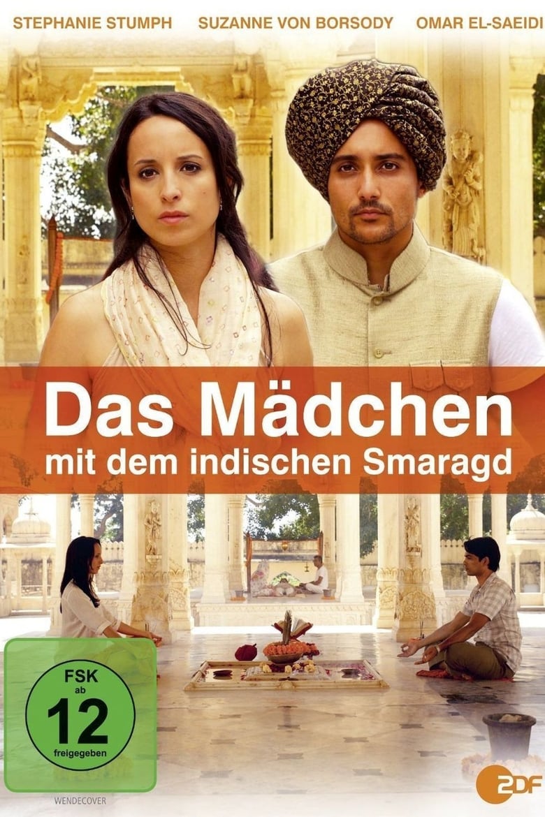 Poster of Das Mädchen mit dem indischen Smaragd