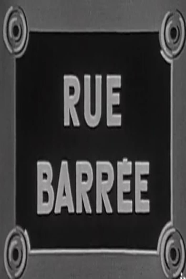 Poster of Rue barrée