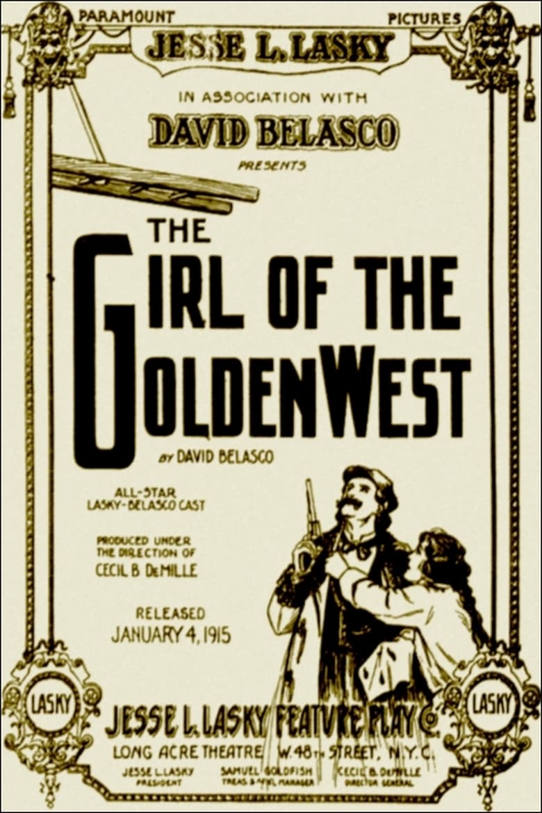 Poster of The Girl of the Golden West