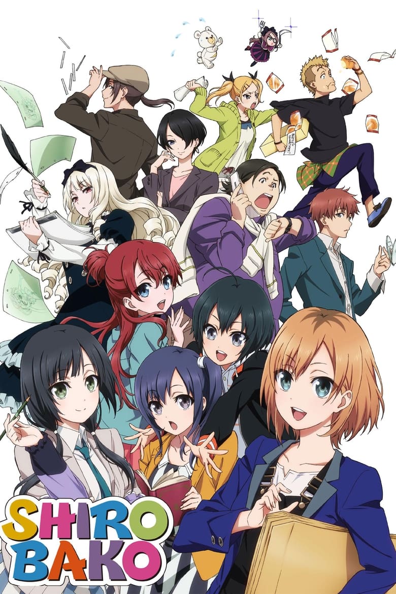 Poster of Cast and Crew in SHIROBAKO - Season 1 - Episode 6 - Idepon Miyamori: On the Move