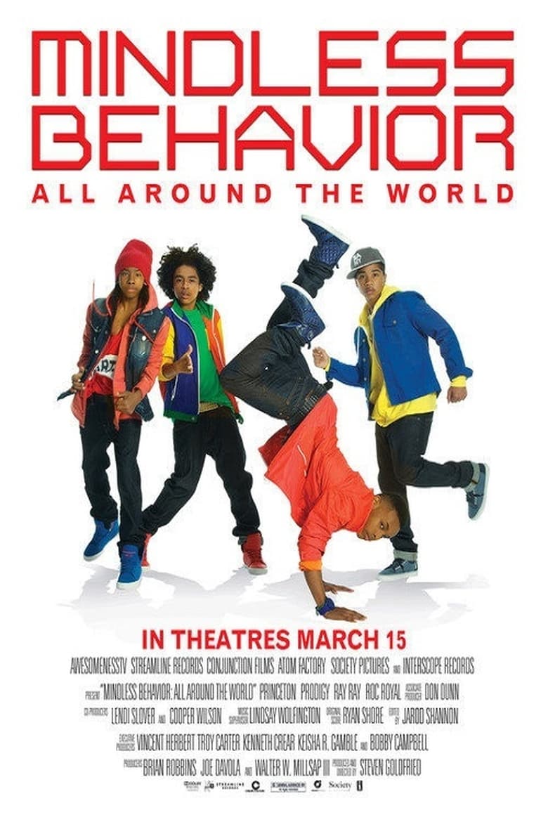 Poster of Mindless Behavior: All Around the World