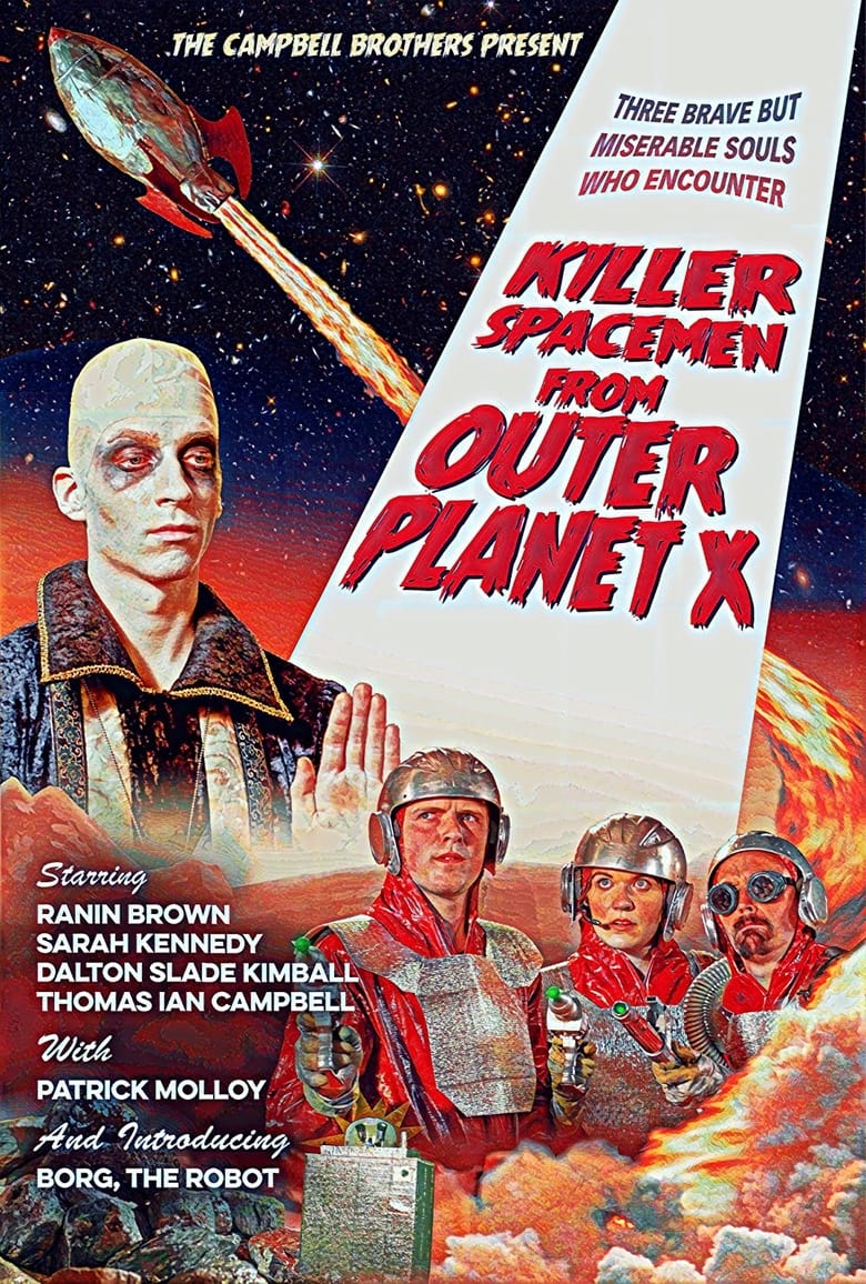 Poster of Killer Spacemen from Outer Planet X