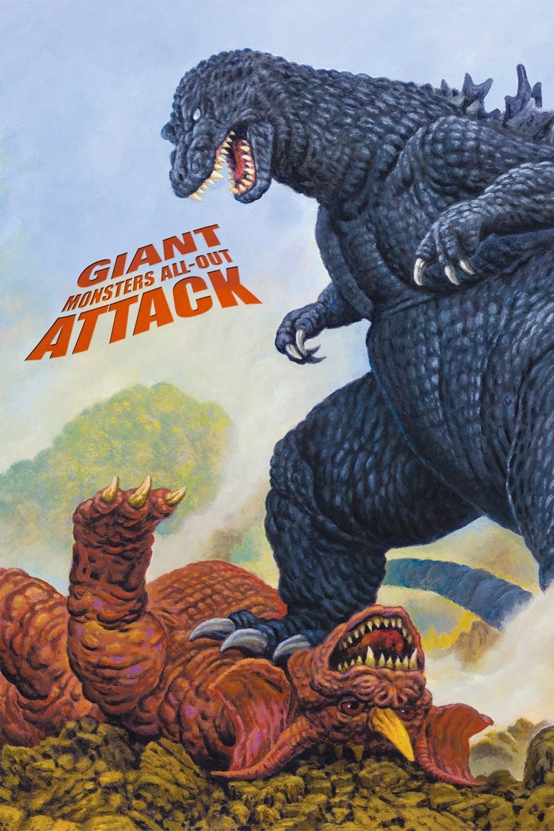 Poster of Godzilla, Mothra and King Ghidorah: Giant Monsters All-Out Attack