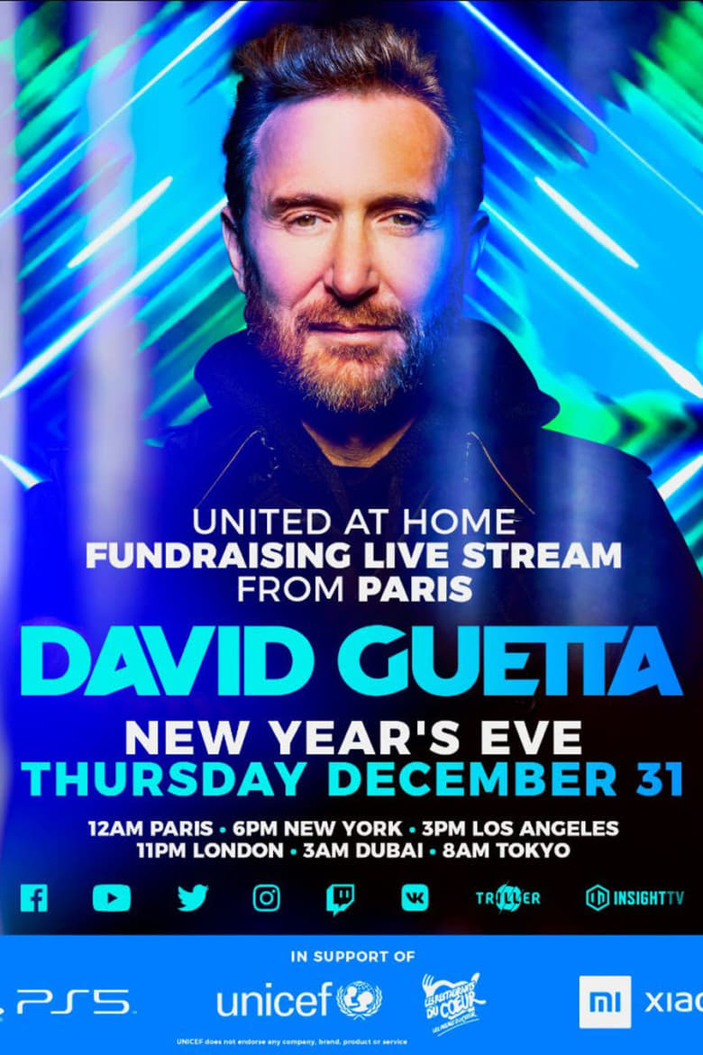 Poster of David Guetta | United at Home - Fundraising Live from Musée du Louvre, Paris, France