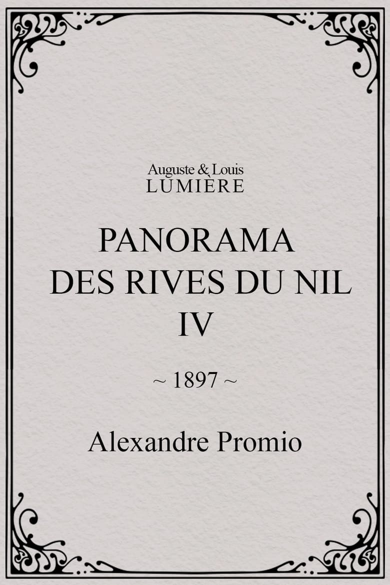 Poster of Panorama des rives du Nil, [IV]