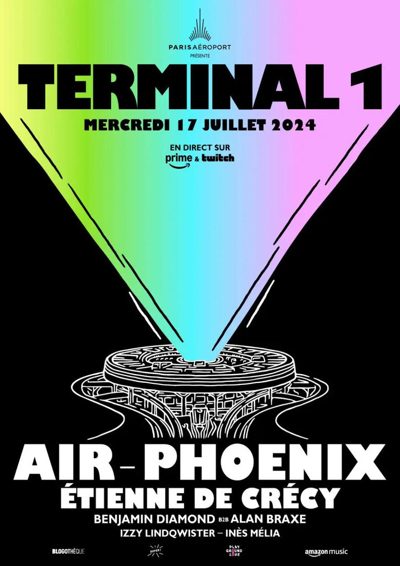 Poster of Terminal 1 : Air, Phoenix et Etienne de Crécy