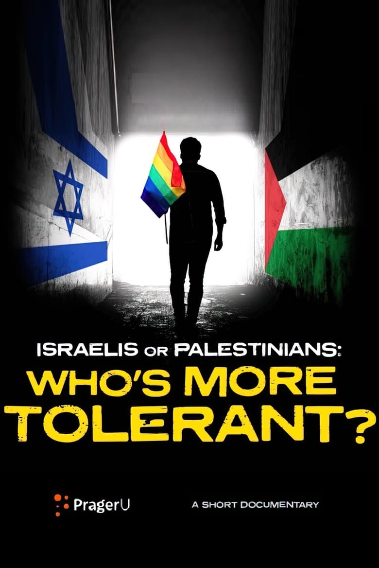 Poster of Israelis or Palestinians: Who’s More Tolerant?