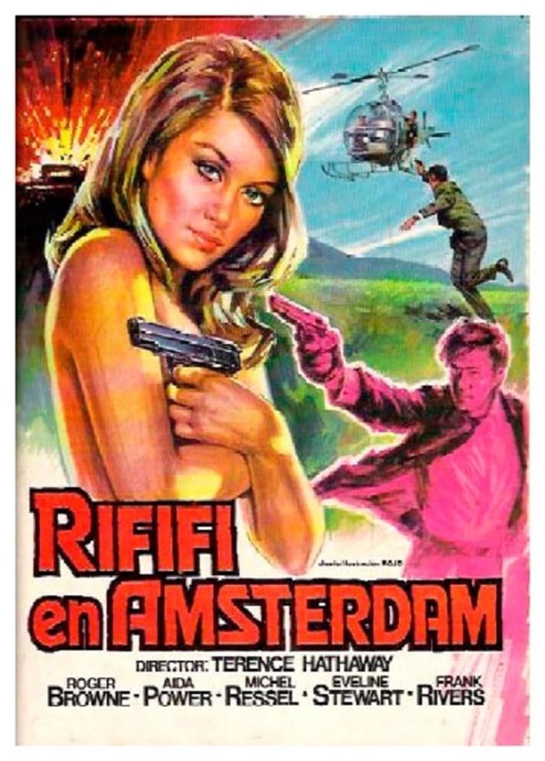 Poster of Rififi ad Amsterdam