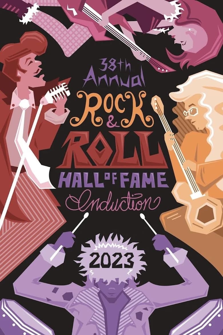 Poster of 2023 Rock & Roll Hall of Fame Induction Ceremony