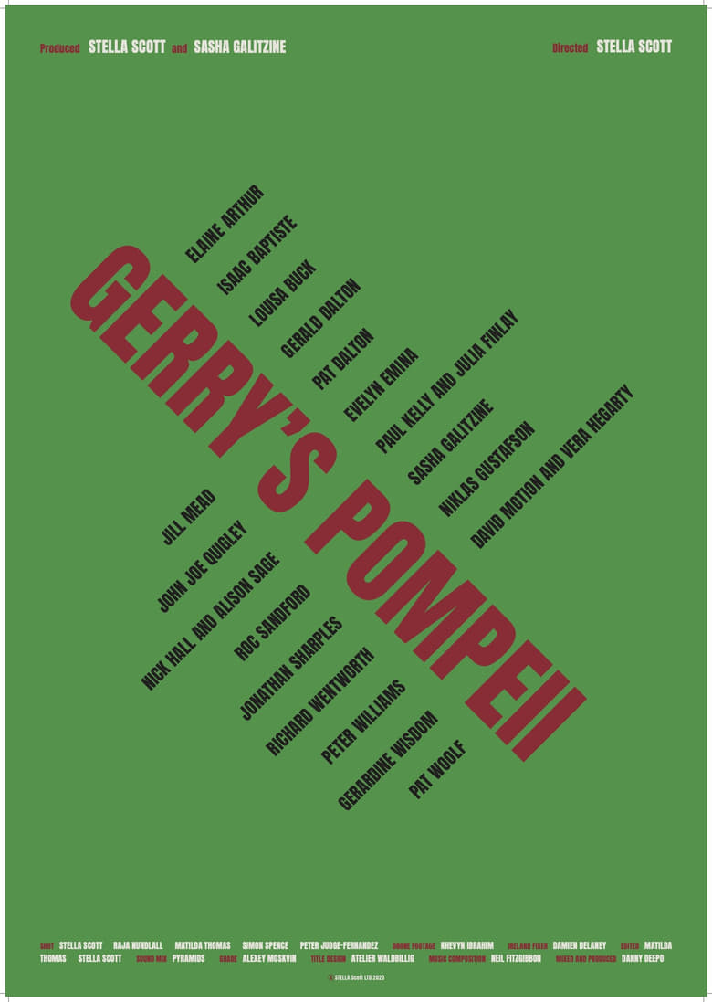 Poster of Gerry's Pompeii